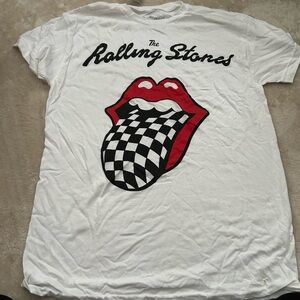 The Rolling Stones White Cotton Tee